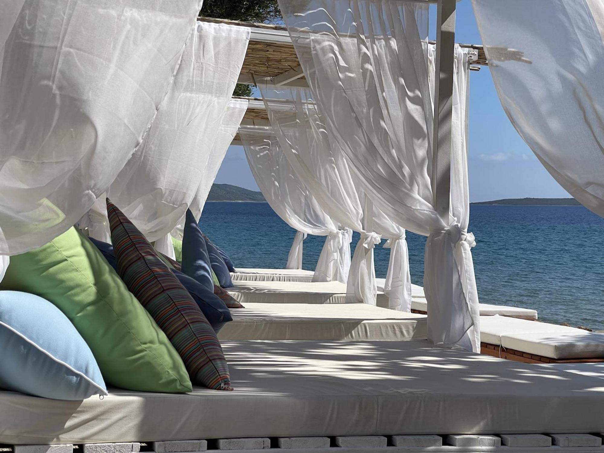 Luxurious Villa In Peloponnese With Swimming Pool Kamária Eksteriør bilde