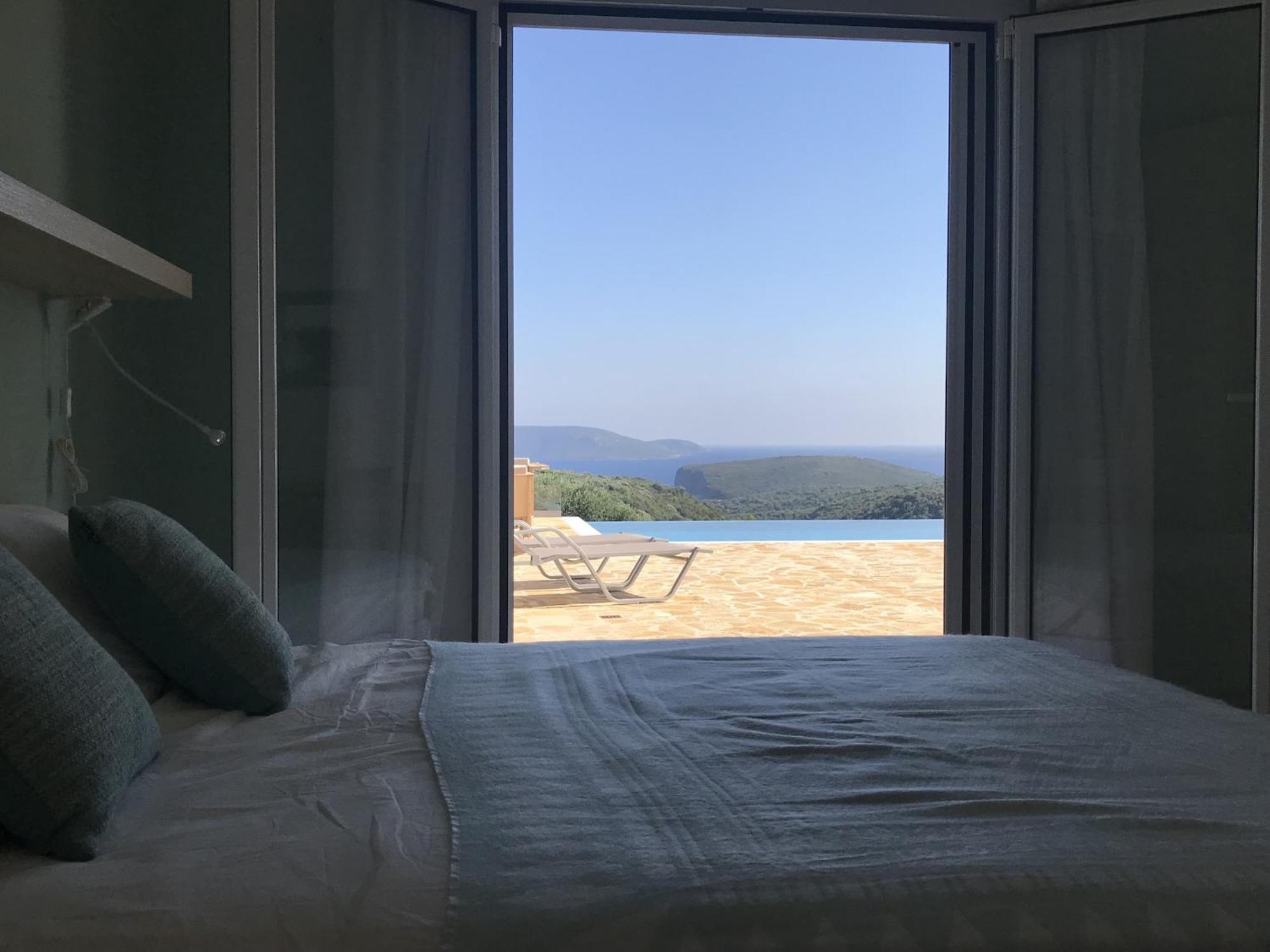 Luxurious Villa In Peloponnese With Swimming Pool Kamária Eksteriør bilde