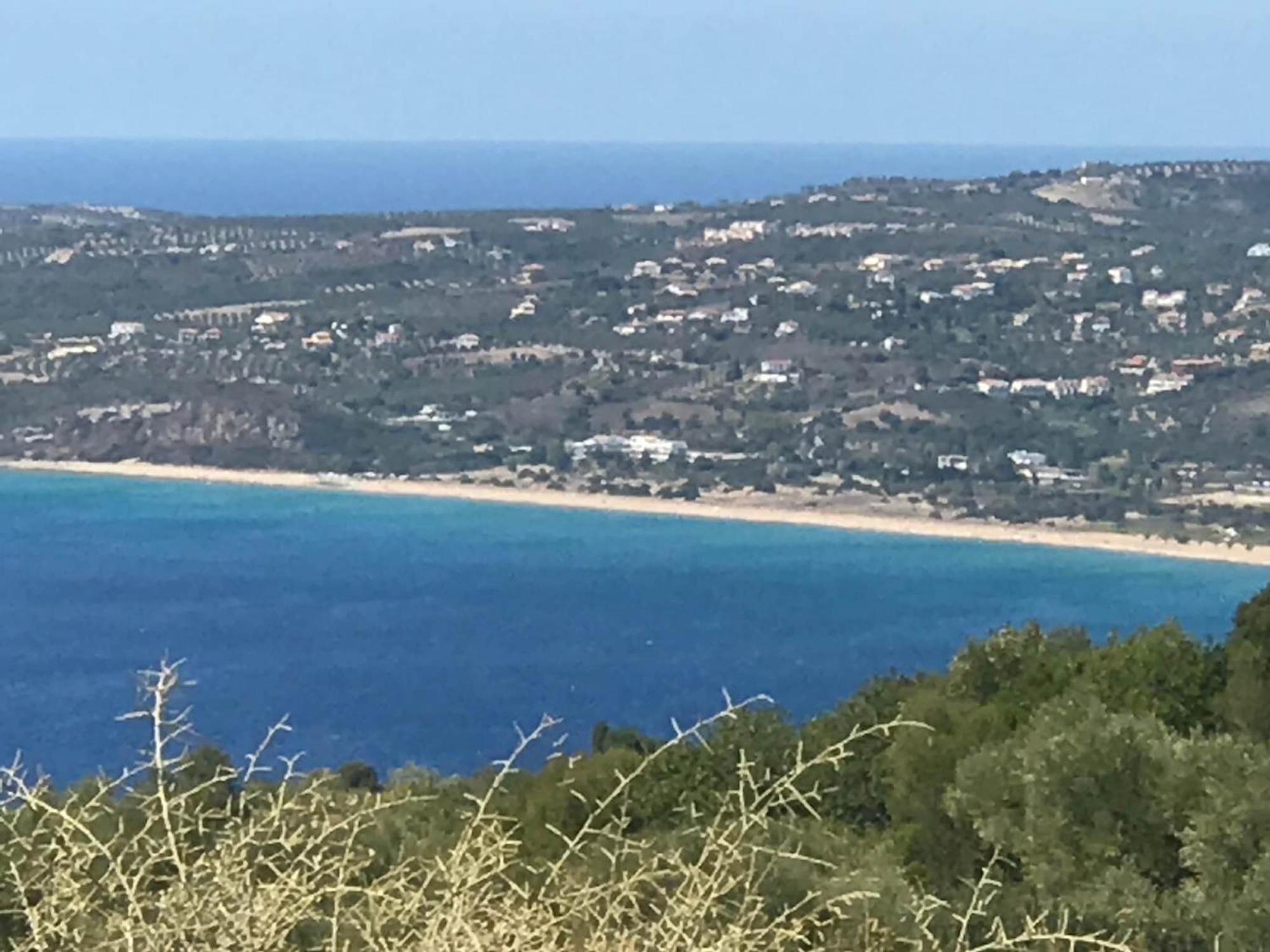 Luxurious Villa In Peloponnese With Swimming Pool Kamária Eksteriør bilde