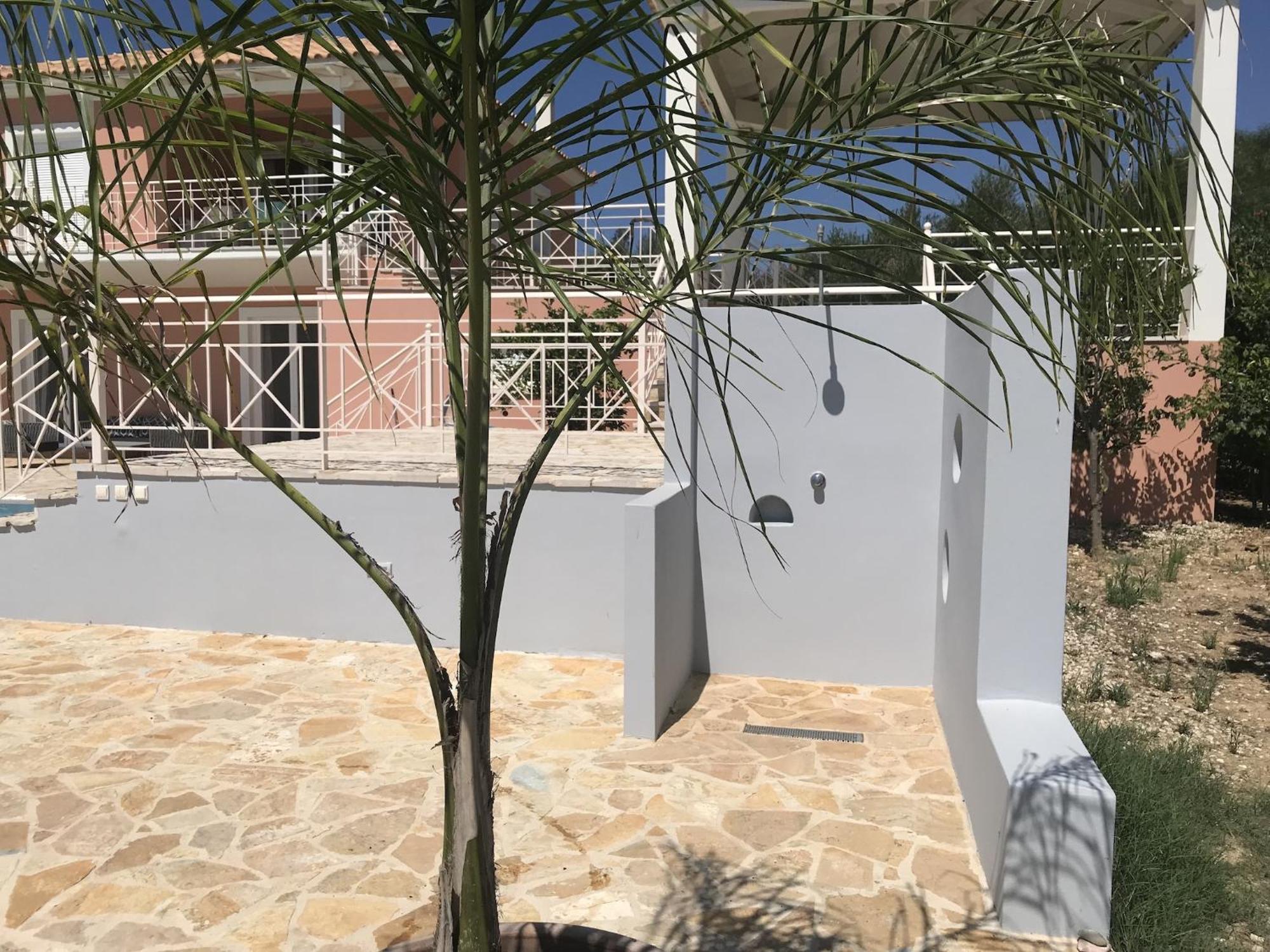 Luxurious Villa In Peloponnese With Swimming Pool Kamária Eksteriør bilde